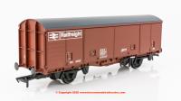 38-148 Bachmann 35 Ton Sliding Door Box Van VDA number 200687 in Railfreight brown livery